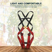 Kid's Climbing Safety Belt Child Full Body Harness Rock Climbing Children Safety Protection Kid Harness Outdoor Equipment Kits 2024 - buy cheap