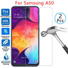 Protetor de tela de vidro temperado para samsung a50 caso capa na galáxia a 50 50a telefone protetor coque saco samsunga50 galaxya50 9h 2024 - compre barato