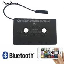 Receptor de Audio y Audio para coche, adaptador de reproductor de casete, convertidor MP3, carga USB, Bluetooth 5,0, para teléfonos iPhone, Samsung, Nokia y HTC 2024 - compra barato