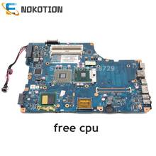 Nokotion-placa mãe para laptop k000093620, kswaa, toshiba satellite, l500, l550, sem slot gráfico, placa principal, ddr3 2024 - compre barato