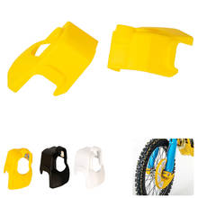 For Suzuki RMZ250 RMZ450 2009-2019 Motorcycle Front Fork Shoe Cover Plastic Fork Bottom Guard 2 Pieces 2024 - buy cheap