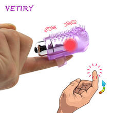 VETIRY Finger Vibrator Nipple Clitoris Stimulator Dildo Mini Jumping Eggs Sex Toys For Women Waterproof Vaginal Massager 2024 - buy cheap