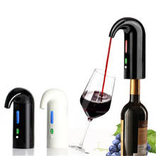 Decantador de vino inteligente portátil, vertedor de vino tinto eléctrico USB, Bar en casa, aireador automático de vino, tubo de acero inoxidable 2024 - compra barato