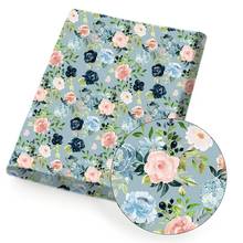 Polyester Cotton Fabric Sheet Flowers Printed Cartoon Cloth Fabrics For DIY Craft Dress Home Textile Sewing Supplies 45*145cm 2024 - buy cheap