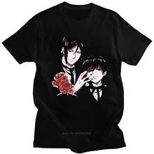 Camiseta moderna de Death Note L para hombres, camisa Yagami de Manga corta de verano, camiseta japonesa de Anime para fanáticos, Camiseta de algodón con cuello redondo Harajuku 2024 - compra barato