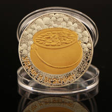 Россия счастливые монеты памятные серебряные позолоченная монета коллекция подарок сувенир 2024 - купить недорого