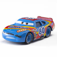 Carros disney pixar carros 3 no.80 carro de corrida relâmpago mcqueen jackson tempestade cruz mater diecast liga de metal modelo de carro brinquedo presentes 2024 - compre barato