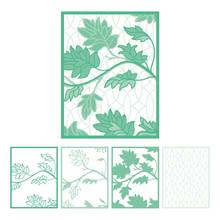 2019 DIY New Arrival Layered Metal Cutting Dies and Scrapbooking For Paper Making Flower Leaf Embossing Stamps Frame Card Craft 2024 - buy cheap