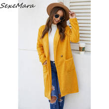 2019 Plus Size Korean Fashion Women Vintage Korean Fashion Winter Woolen Long  Tweed Cashmere Coat for Ladies 2024 - buy cheap
