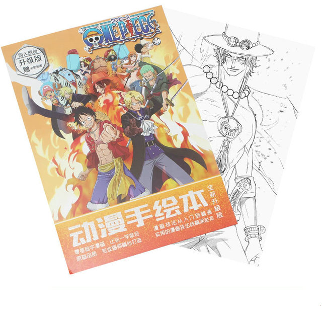 Anime One Piece Coloring Book For Children Adult Relieve Stress Kill Time Painting Drawing Antistress Books Gift Buy Inexpensively In The Online Store With Delivery Price Comparison Specifications Photos