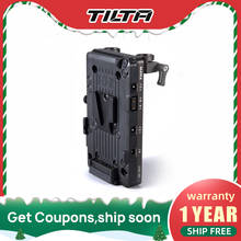Tilta TA-BTP-V-G-Adaptador de varilla LWS de 15mm, placa de batería de montaje en V para alimentar BMPCC 4K 6K, accesorios para jaula de cámara 2024 - compra barato