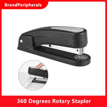 KW-TRIO 360 Degrees Rotary Stapler Heavy Duty Eight Orientations Manual Staplers Compatible 24/6 26/6 Staples Office Supplies 2024 - buy cheap