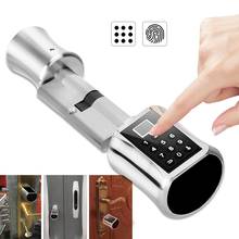 Cerradura digital inteligente para el hogar, escáner biométrico de huellas dactilares, cerradura de puerta codificada con contraseña, para muñeca inteligente 2024 - compra barato