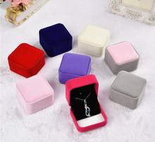 Wholesale high quality jewelry packaging box in velvet for necklace and pendant jewelry accessories 2024 - buy cheap