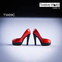 1/12 Scale TW09/TW10 High Heels Hollow Shoes for 6" Phicen Female Action Figure Body In Stock TWTOYS 2024 - buy cheap