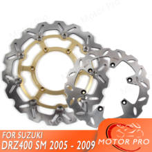 For Suzuki DRZ 400 SM 2005 - 2020 Front Rear Brake Disc Disk Rotor Kits Motorcycle DRZ400SM DRZ400 400SM 2006 2007 2008 2009 2024 - buy cheap