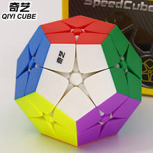 Magic puzzle QiYi cube XMD megaminxeds cubes megamin 2x2  dodecahedron stickerless colorful puzzles professional speed cube toy 2024 - buy cheap