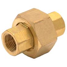 1/8" BSP Female Brass Pipe Union Connector Coupling Plumbing Fitings Water Air fuel oil 2024 - buy cheap