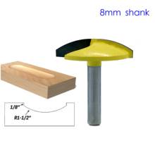 1PC 8mm Shank Small Bowl Router Bit - 1-1/2" Radius - 1-3/4" Wide door knife Woodworking cutter 2024 - buy cheap
