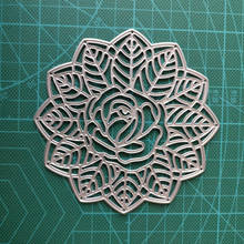 Circle Flower New Metal Cutting Dies for Card DIY Scrapbooking Blossom Frame Stencil Paper Craft Album Template Dies 2024 - buy cheap