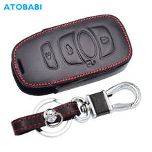 Leather Car Key Case For Subaru BRZ Forester Legacy Outback WRX WRX STI Impreza XV Crosstrek Smart Keyless Remote Cover Keys Bag