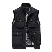 Winter Warm Sleeveless Jackets Autumn Winter Men Clothing Vest Jacket Mens Male Cotton Waistcoat Men Vests Hommes Veste MY243 2024 - buy cheap