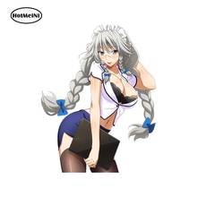 HotMeiNi 3D Sexy Car Stickers Love Live! High School DxD Grayfia Lucifuge Render Car Styling JDM Vinyl Decal Car Accessories 2024 - buy cheap