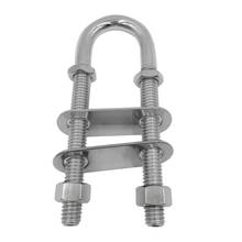 Arco de barco en U, Perno de amarre inoxidable, 3/8 pulgadas, 4-1/2 "de largo 2024 - compra barato