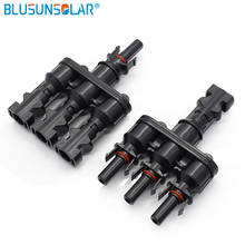 20 pares lote 25 anos de garantia de qualidade solar pv 3 a 1 triplo t ramo conector f/f/m e m/m/f para painéis solares plug ljq148 2024 - compre barato