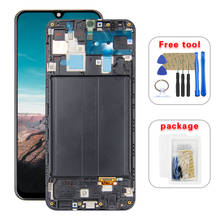Для samsung Galaxy A30 A305F/DS A305FD A305A ЖК-дисплей с сенсорным экраном дигитайзер в сборе с рамкой 2024 - купить недорого