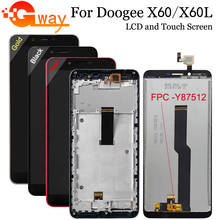 For Doogee X60L LCD Display+Touch Screen Assembly Repair Part Phone Accessories For Doogee X60 LCD Sensor Touch Screen 2024 - buy cheap