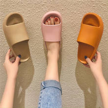 Тапочки COOTELILI женские на плоской подошве, модные повседневные туфли на среднем каблуке, розовые базовые, большие размеры 40, летние 2024 - купить недорого