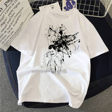 Новое поступление 2020 футболка рок Мужская Женская футболка мама Харадзюку кавайная белая футболка корейская мода одежда 2024 - купить недорого
