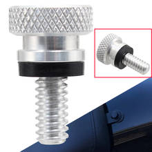 Motorcycle 1/4" Knurled Head Seat Cross Screw Bolt for Harley Davidson Sportster Softail Dyna Wide Glide Roadking Streetbob 2024 - buy cheap