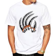 Camisetas legais de tigre/águia, homens, verão, camisetas, animais engraçados, manga curta, moda urbana, harajuku 2024 - compre barato