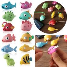 Universal Cute Animal Cable Protector for iphone Cartoon Animal Bites Anti-Break USB Cable Organizer Wire Holder for iphone 2024 - buy cheap