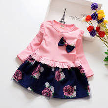 Spring Autumn Kids Casual Long Sleeve Dress For Girls Princess Dress Infant Baby Girl Clothes Dresses Children Clothing Vestidos 2024 - buy cheap