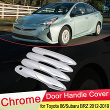 for Toyota Prius 50 XW50 2016 2017 2018 2019 MK4 Chrome Door Handle Cover Exterior Trim Catch Car Styling Stickers Accessories 2024 - buy cheap