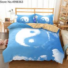 Yin Yang Blance Bedding Set Microfiber Duvet Cover Set Boys Girls Bed Linen Set with Pillowcase Twin Full Queen King Bedclothes 2024 - buy cheap