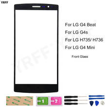 YRFF Mobile Front Panel Glass For LG G4 Beat G4 mini H735 H734 H736 Front Glass Outer Glass Replacement Cover 2024 - buy cheap