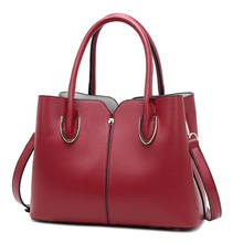 Vintage Boston Genuine Leather Luxury Handbags Women Messenger Bags Designer Shoulder Bag Female Tote Bolsos Mujer Casual C1182 2024 - buy cheap
