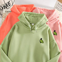 Frog Sweatshirt for Girls Oversized Goth Aesthetic Harajuku Hoodies Women Printed Pullover Sweatshirts Cute Funny Winter Tops 2024 - buy cheap