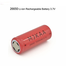 1PCS High Capacity 7200mAh 3.7V MJKAA 26650 Rechargeable Li-ion Battery Baterias Bateria 2024 - buy cheap
