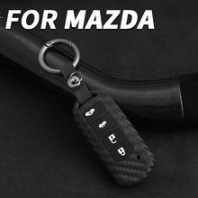 Silica gel key case for Mazda 2 3 6 | Atenza Axela Demio 2015 CX5 2016 CX7 2017 2018 2019 2020 Car accessories 2024 - buy cheap