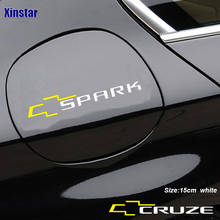 1PC car tank cap sticker For Chevrolet Cruze Captiva Lacetti SONIC SPARK Aveo Orlando Epica Camaro 2024 - buy cheap