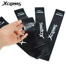 XC LOHAS 5 Levels Resistance Bands Set Home Indoor Sports Pilates Yoga Rubber Stretch Elastic Expander Fitness Equipment 10-50LB 2024 - buy cheap