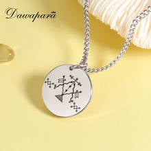 Dawapara Damballah Veve  The Primordial Creator of All Life Pendant Necklace Voodoo Amulet Stainless Teel Necklaces 2024 - buy cheap