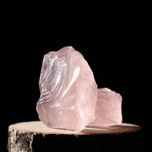 50g Collection Raw Gemstone Rough Rock Fish Tank Decoration Healing Stones Minerals Specimen Natural Rose Quartz Pink Crystal 2024 - buy cheap