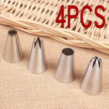 #4B#1M#1A#2D Stainless Steel Pastry Nozzle Set 1-4pcs Icing Piping Nozzle Baking Pastry Tips Cupcake Cake Decorating Tools 2024 - buy cheap