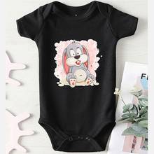 Things for Baby Cartoon Print Newborn Clothing Cotton Jumpsuit Kids Autumn Toddler Winter Romper New Born Baby Items 2024 - buy cheap